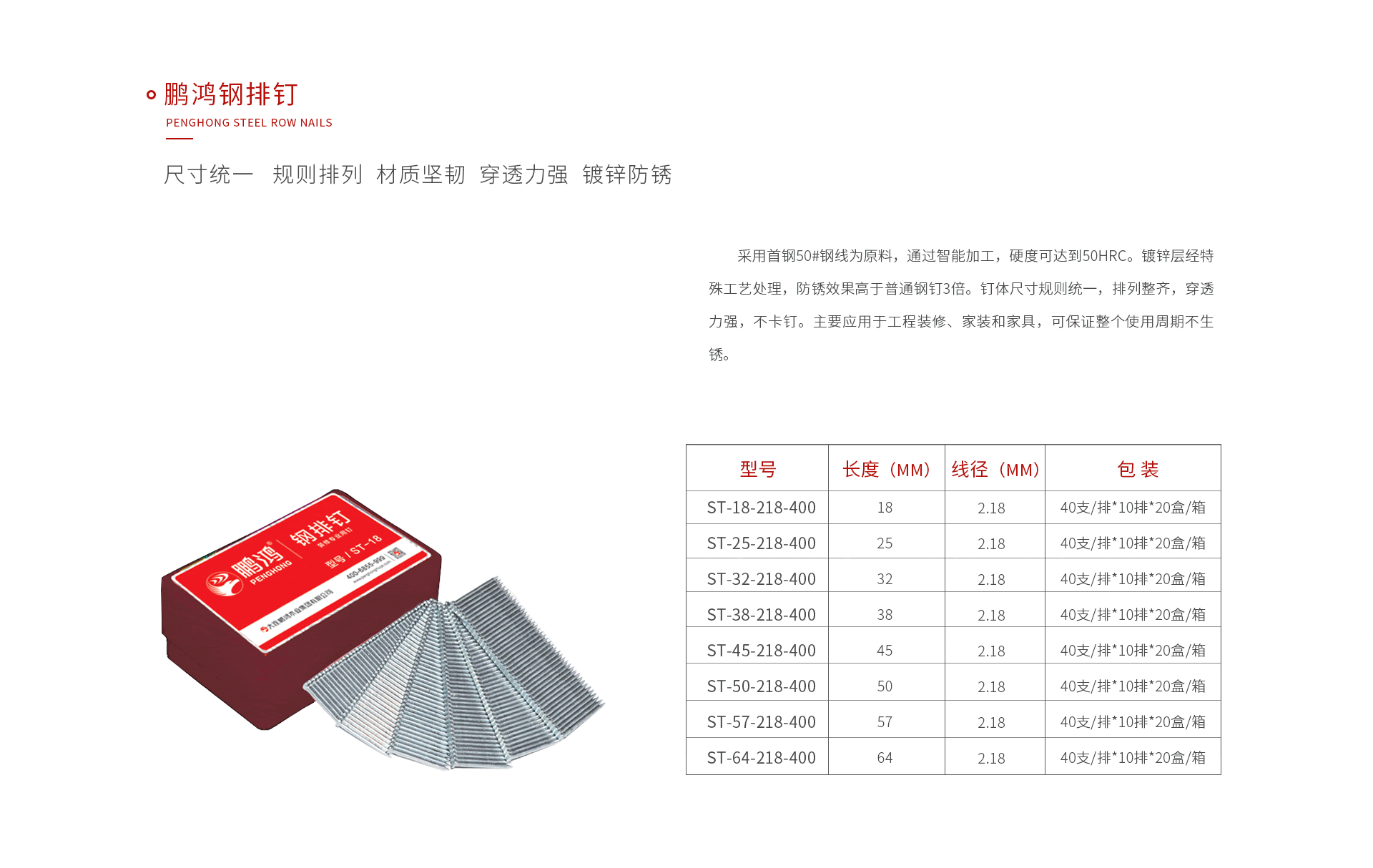 腾博官网诚信为本钢排钉