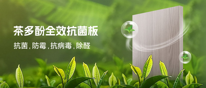 湿润季必备！腾博官网诚信为本茶多酚抗菌板：99%抗菌+0级防霉+HENF级净醛